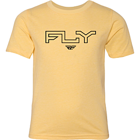 FLY RACING Youth Fly Edge Tee Banana Yl