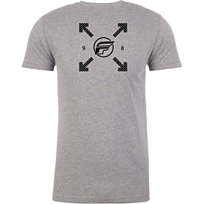 FLY RACING Youth Fly Lost Tee Dark Grey Heather Ys