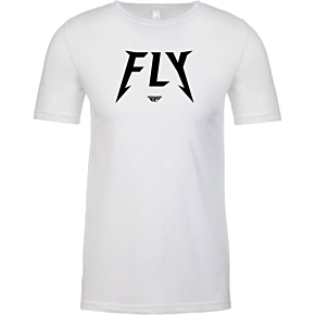 FLY RACING Youth Fly Master Tee White Ys