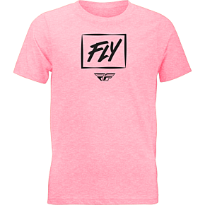 FLY RACING Youth Fly Zoom Tee Pink Ys