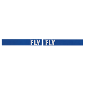 FLY RACING Youth Focus Goggle Blue/white W/ Clear Lens