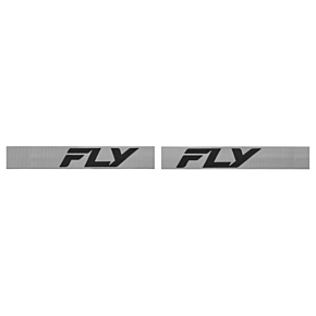 FLY RACING Youth Focus Goggle Silver/char W/ Clear Lens