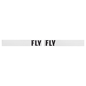 FLY RACING Youth Focus Goggle White/black W/ Clear Lens