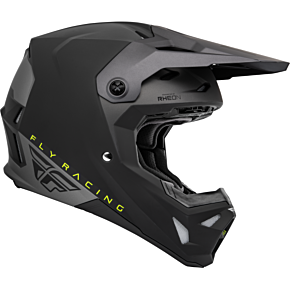 FLY RACING Youth Formula Cp Slant Helmet Matte Black/grey/hi-vis Yl