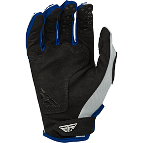 FLY RACING Youth Kinetic Gloves Blue/light Grey Yl