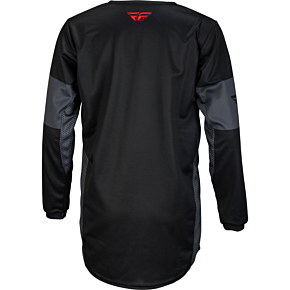 FLY RACING Youth Kinetic Khaos Jersey Black/red/grey Ys