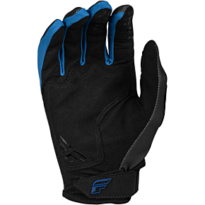 FLY RACING Youth Kinetic Prodigy Gloves Char/neon Green/true Blue Ym