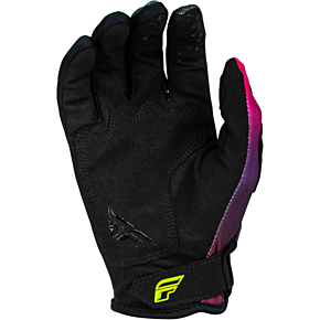 FLY RACING Youth Kinetic Prodigy Gloves Fuschia/elec Blue/hi-vis Ym