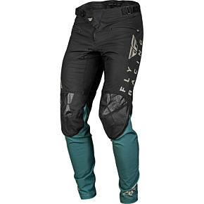 FLY RACING Youth Radium Bicycle Pants Black/evergreen/sand Sz 20