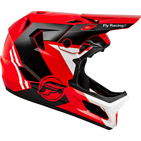 FLY RACING Youth Rayce Helmet Red/black/white Ym