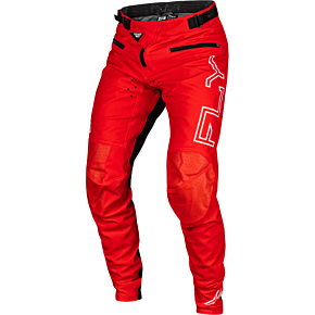 FLY RACING Youth Rayce Bicycle Pants Red Sz 18
