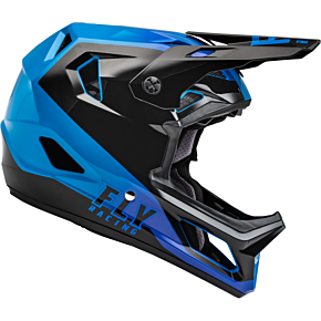 FLY RACING Youth Rayce Helmet Black/blue Ym
