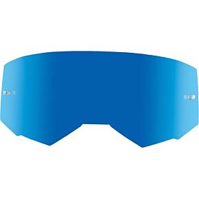 FLY RACING Youth Single Lens W/ Post Blue/smoke