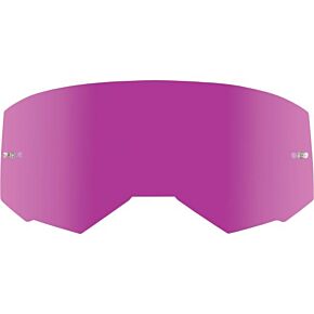 FLY RACING Youth Single Lens W/ Post Pink Mirror/smoke