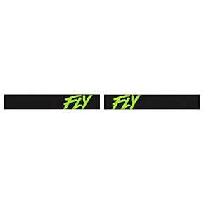 FLY RACING Youth Zone Goggle Black/hi-vis W/ Silver Mirror/smoke Lens