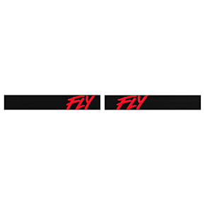 FLY RACING Youth Zone Goggle Black/red W/ Silver Mirror/smoke Lens