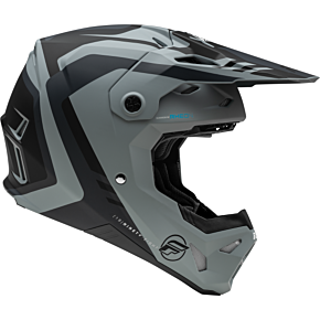 FLY RACING Yth Formula Cp Krypton Helmet Matte Grey/black Yl