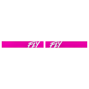 FLY RACING Zone Goggle Pink/white W/ Sky Blue Mirror/smoke Lens