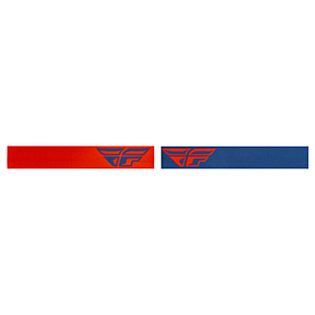 FLY RACING Zone Goggle Red/navy W/ Red Mirror/amber Lens