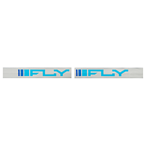 FLY RACING Zone Goggle Silver/blue W/ Dark Blue Mirror/smoke Lens