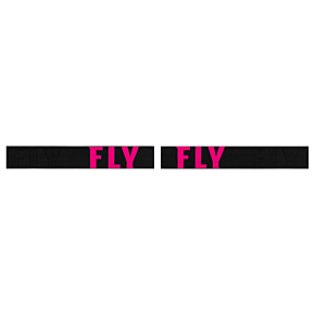 FLY RACING Zone Pro Goggle Black/pink W/ Pink Mirror/smoke Lens