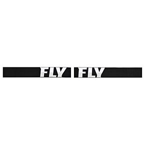 FLY RACING Zone Pro Goggle Black/white W/dark Smoke Lens W/post