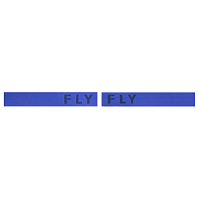FLY RACING Zone Pro Goggle Blue W/ Sky Blue Mirror/smoke Lens