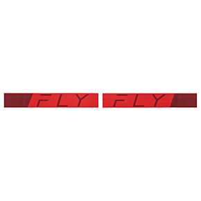 FLY RACING Zone Pro Goggle Red W/ Red Mirror/smoke Lens