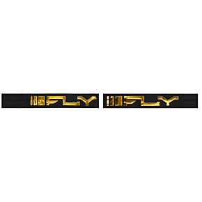 FLY RACING Zone Snow Goggle Black/gold W/ Gold Mirror/yellow Lens