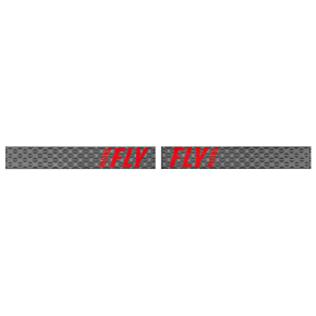 FLY RACING Zone Snow Goggle Grey/red W/ Red Mirror/amber Lens