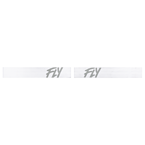 FLY RACING Zone Snow Goggle Wht/light Gry W/ Silver Mirror/smoke Lens