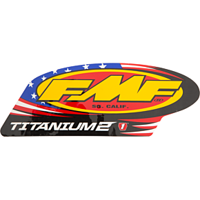 FMF 2-stroke Titanium 2 Decal