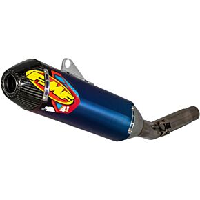 FMF Ano Ti Fact-4.1 Slip-on W/c Cap Xcf-w/fe