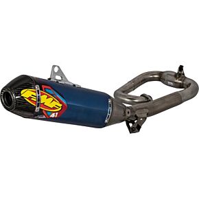 FMF Factory 4.1 Rct W/r.carb Cap Comp Exh Sys Anod