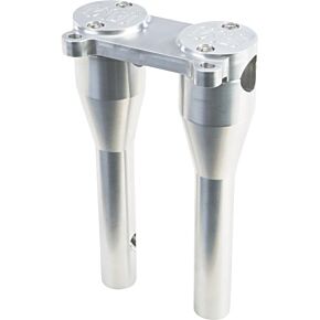 FORBIDDEN Moto Bar Riser 9" Raw W/gauge Mount Tabs