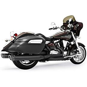 FREEDOM 4" Racing System Black/black Sculpted Tip Yamaha