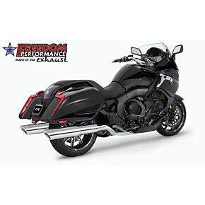FREEDOM 4.5" Slip-ons Chrome Slash Chrome Tip