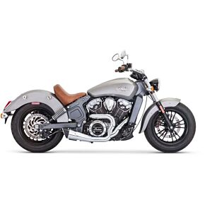 FREEDOM Combat 2-1 Shorty Black W/chrome Tip `14-up Scout