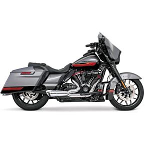 FREEDOM Combat 2-1 Shorty Chrome W/chrome Tip `17-up Flt/h
