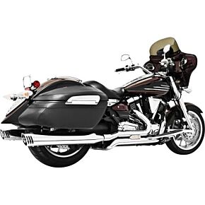 FREEDOM Duals W/4" Muffler Chrome Roadstar 1600-1700