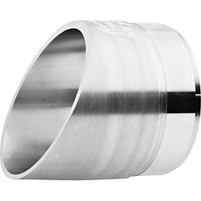 FREEDOM End Cap 4" Chrome Rolled Edge