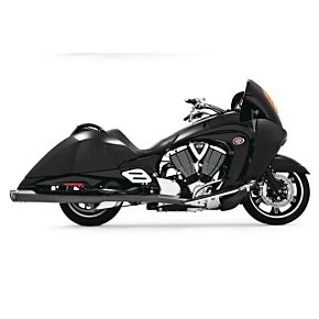 FREEDOM Racing True Duals 4" Black W/black Tips