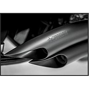 FREEDOM Sharp Curve Radius Black Scallop Cut `95-16 Flt/h