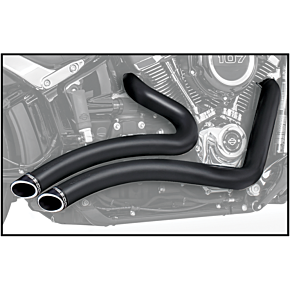 FREEDOM Sharp Curve Radius Black W/black Tip M8 Softail