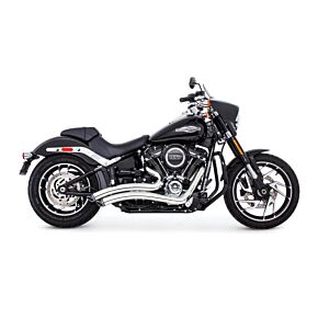 FREEDOM Sharp Curve Radius Chrome W/black Tip M8 Softail