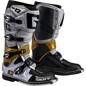 GAERNE Sg-12 Boots Grey/magnesium/ White Sz 13