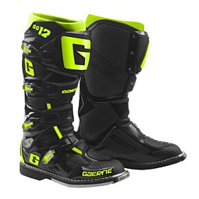 GAERNE Sg12 Boots Black/yellow Fluo Sz 11