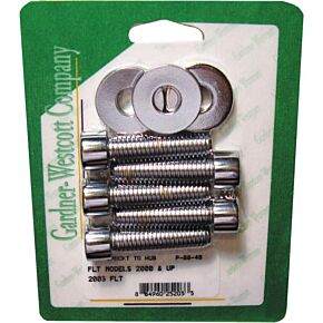 GARDNERWESTCOTT Pulley Bolts Polished Flh/flt 00-03