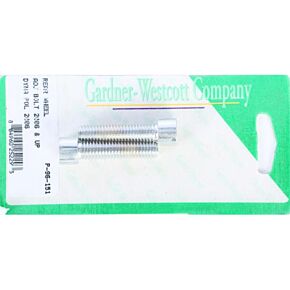 GARDNERWESTCOTT Rear Wheel Adjustment Bolts 07-17 Dyna Models Rear