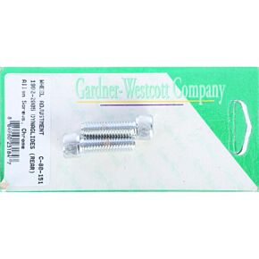 GARDNERWESTCOTT Rear Wheel Adjustment Bolts 92-06 Dyna Models Rear
